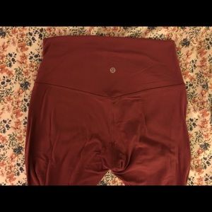 lululemon Align Leggings size 8 pink